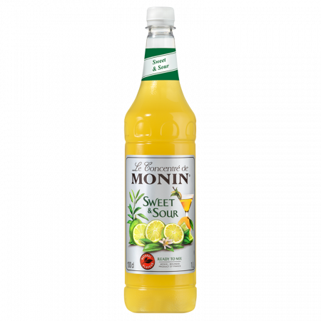 Sirop Frappe Topping - MONIN Sirop Mix Monin Sweet & Sour (Dulce Acrisor) Pet 1L