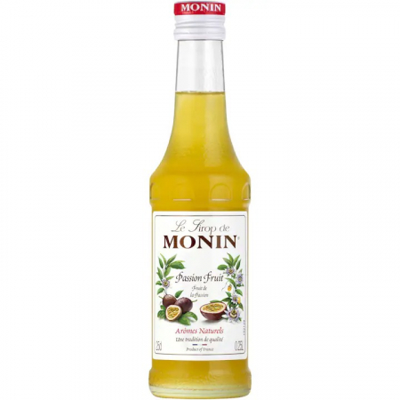 Sirop Frappe Topping - MONIN Sirop Passion Fruit ( Fructul Pasiunii) 250ml