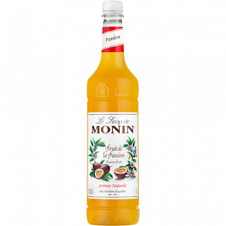 Sirop Frappe Topping - MONIN Sirop Passion Fruit ( Fructul Pasiunii ) Pet 1L