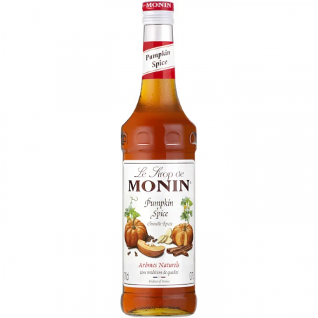 Sirop Frappe Topping - MONIN Sirop Pumpkin Spice (Dovleac condimentat) 700ml