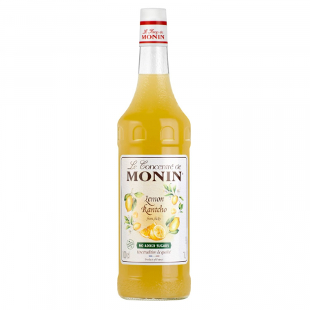 Sirop Frappe Topping - MONIN Sirop Rantcho Citron ( Juice de Lamaie ) Pet 1L
