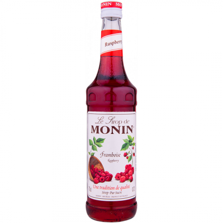 Sirop Frappe Topping - MONIN Sirop Raspberry (Zmeura) 700ml
