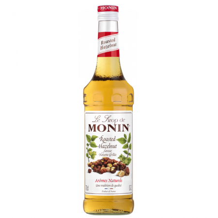 Sirop Frappe Topping - MONIN Sirop Roasted Hazelnut (Nuci Prajite) 700ml