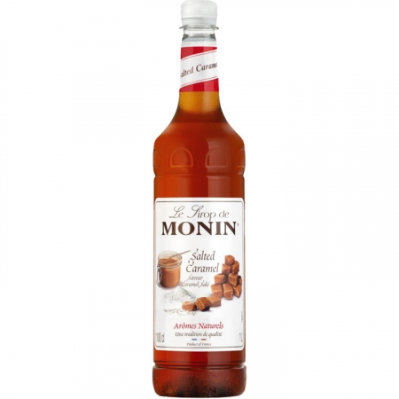 Sirop Frappe Topping - MONIN Sirop Salted Caramel ( Caramel Sarat ) Pet 1L