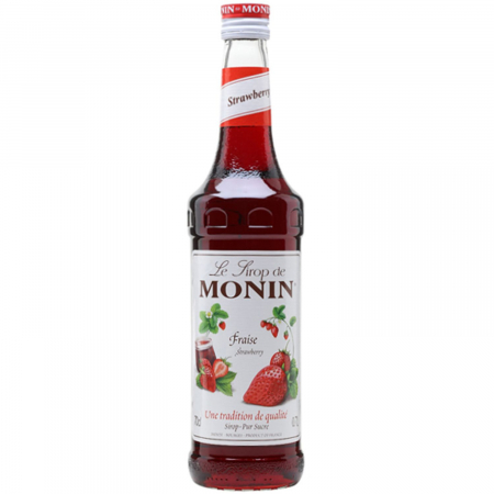 Sirop Frappe Topping - MONIN Sirop Strawberry (Capsuni) 700ml