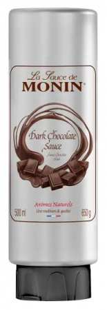 Sirop Frappe Topping - MONIN Toping Dark Chocolate (Ciocolata Neagra) 500ml