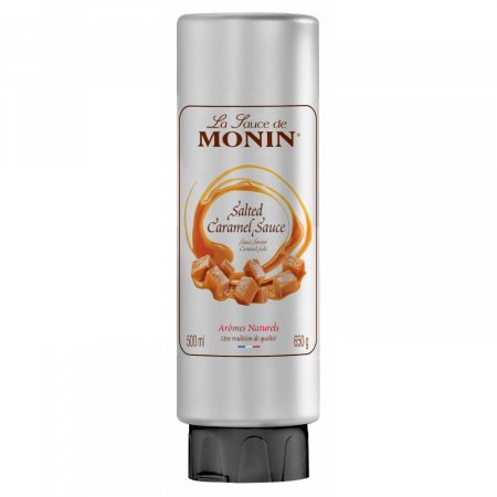 Sirop Frappe Topping - MONIN Toping Salted Caramel (Caramel sarat) 500ml