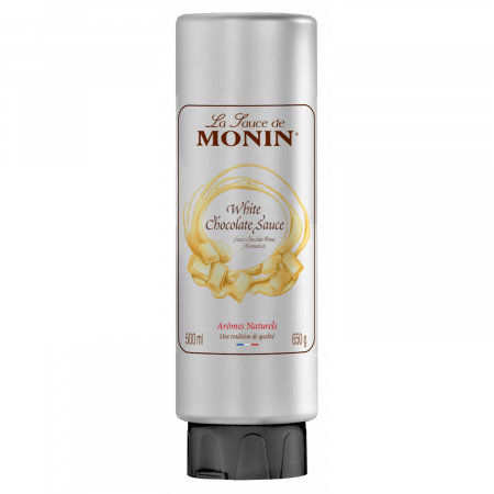 Sirop Frappe Topping - MONIN Toping White Chocolate (Ciocolata alba) 500ml