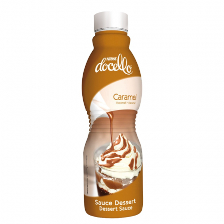 Lapte, topping si inalbitor cafea - NESTLE Docello Sos Caramel 715ml