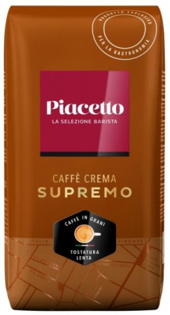 Cafea Boabe - Piacetto Supremo Caffe Crema cafea boabe 1 kg