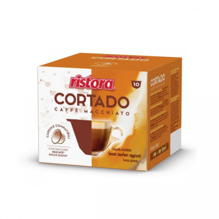 Capsule si monodoze - Ristora Dolce Gusto Cortado 10 Capsule