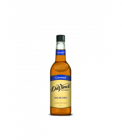 Sirop Frappe Topping - Sirop DaVinci Caramel fara zahar 1L