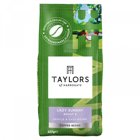 Cafea - Taylors Cafea Boabe Lazy Sunday, 100% Arabica, 200 gr.