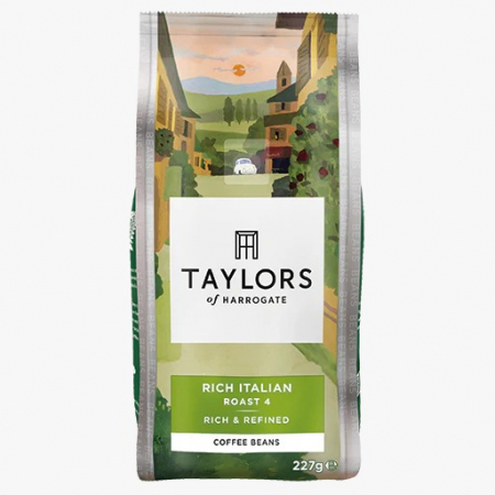 Cafea - Taylors Cafea Boabe Rich Italian, 100% Arabica, 400 gr.