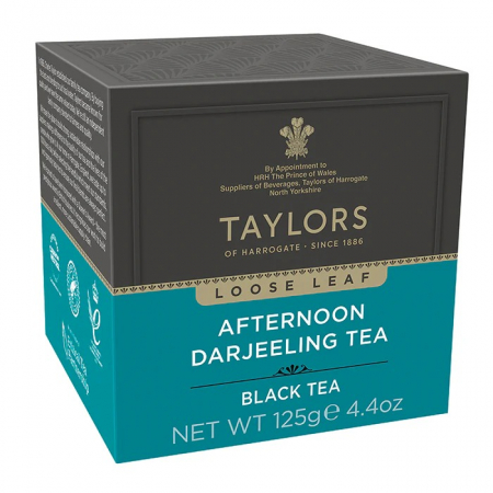 Ceai - Taylors Ceai Negru Afternoon Darjeeling, Cutie Carton, Frunze, 125 gr.