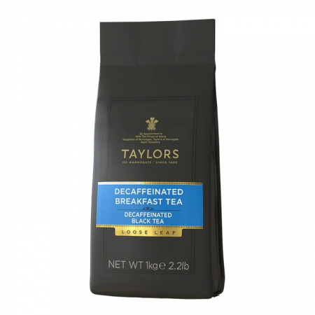 Ceai Vrac - Taylors Ceai Negru Decafeinizat, Frunze, 1 kg.