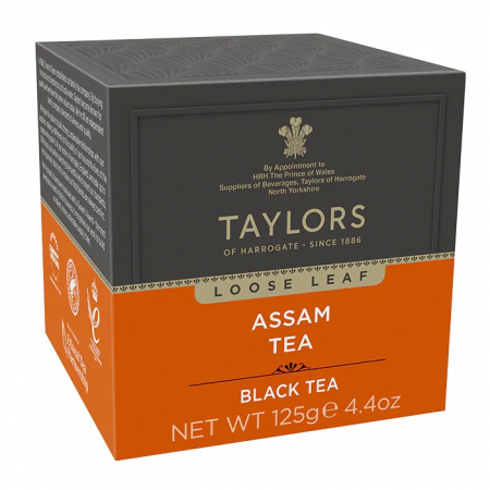 Ceai - Taylors Ceai Negru Pure Assam, Cutie Carton, Frunze, 125 gr.