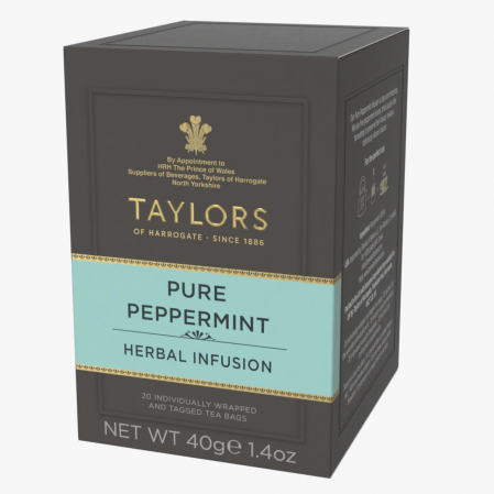 Ceai Plic - Taylors Infuzie Ceai Menta, 20 pliculete ambalate individual, 40 gr.