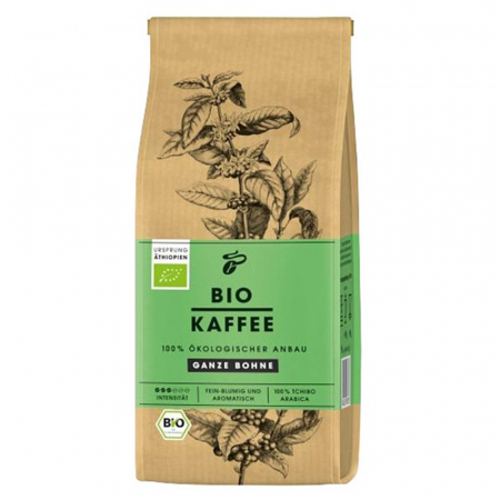 Cafea Boabe - Tchibo BIO 250g, cafea prajita boabe