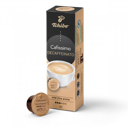 Capsule si monodoze - Tchibo Cafissimo Caffe Crema Decaffeinated 100% Arabica 10 capsule