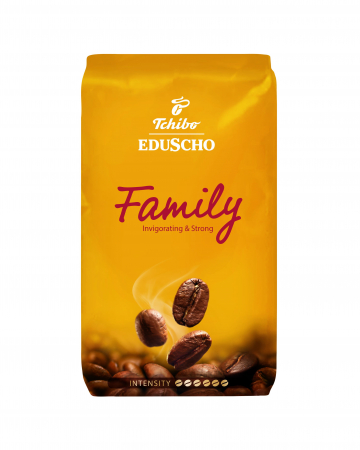 Cafea Boabe - Tchibo Eduscho Family 1Kg, cafea prajita boabe