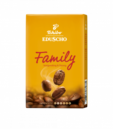 Cafea Macinata - Tchibo Eduscho Family 250g, cafea prajita si macinata vidata