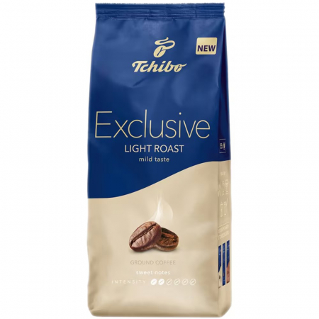 Cafea Macinata - Tchibo Exclusive Light Roast 500g, cafea prajita si macinata