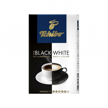Cafea Macinata - Tchibo for Black `n White 250g, cafea prajita si macinata, vidata