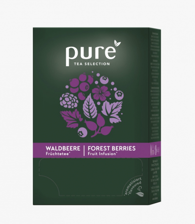 Ceai Plic - Tchibo PURE TEA Fructe de padure BIO 25buc/cutie 6x25x2,5g
