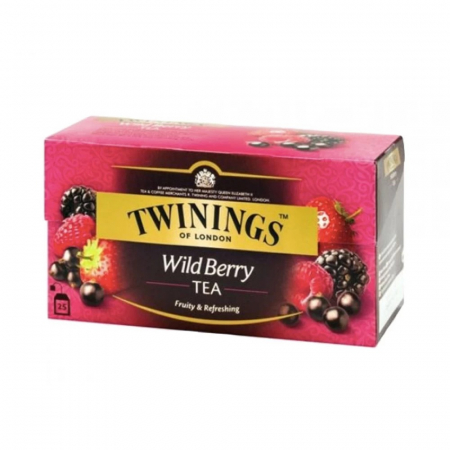 Ceai Plic - Twinings Ceai Negru Cu Aroma Fructe De Padure 25X2G