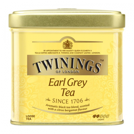 Ceai Plic - Twinings Ceai Negru Earl Grey Cutie Metal 100G
