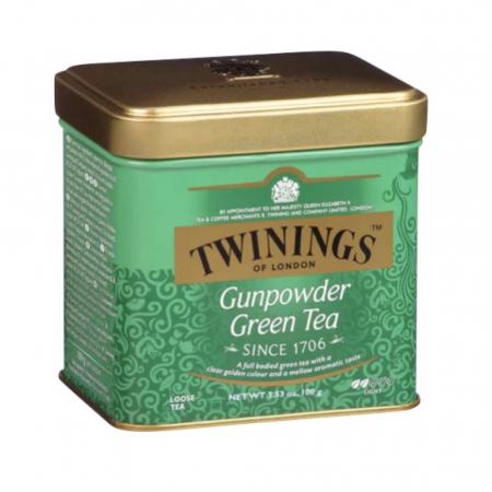 Ceai Plic - Twinings Ceai Verde Gunpowder Cutie Metal 100G