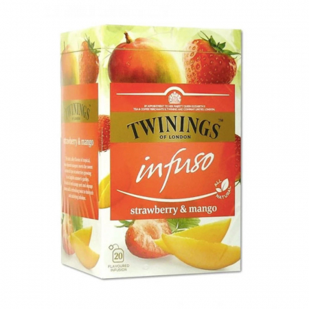 Ceai Plic - Twinings Infuzie Capsuni & Mango 20X2G