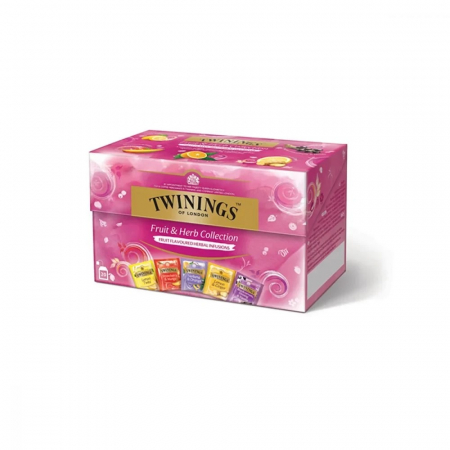 Ceai Plic - Twinings Infuzie Mix 5 Gusturi Fructe Si Plante 20X1.8G