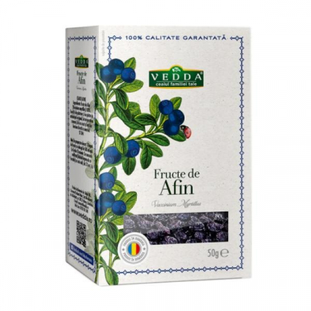 Ceai Vrac - Vedda Ceai Afine de Padure - 50g vrac