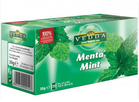Ceai Plic - Vedda Ceai Menta - 20 plicuri / 1.5 gr