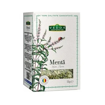 Ceai Plic - Vedda Ceai Menta 50g vrac (Mentha piperita)