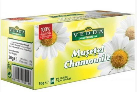 Ceai Plic - Vedda Ceai Musetel - 20 plicuri / 1,5 gr