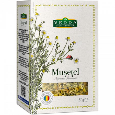 Ceai Vrac - Vedda Ceai Musetel 50g vrac (Matricaria chamomilla)