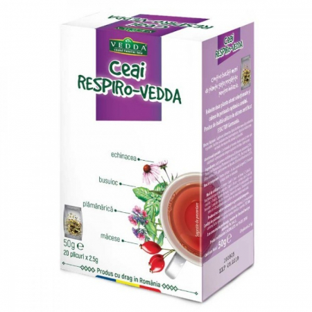 Ceai Plic - Vedda Ceai pentru afectiuni Respiro 20plic