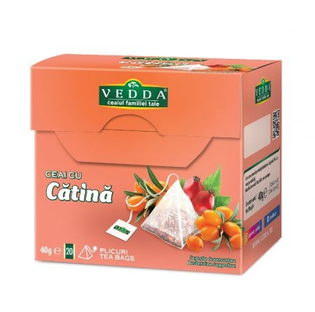 Ceai Plic - Vedda Ceai Piramida Catina 20*2g