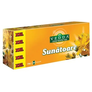 Ceai Plic - Vedda Ceai Sunatoare 80 plicuri / 1,5gr - Pachet Economic