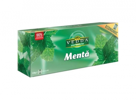 Ceai Plic - Vedda Ceai Verde 80 plicuri / 1.5gr - Pachet Economic