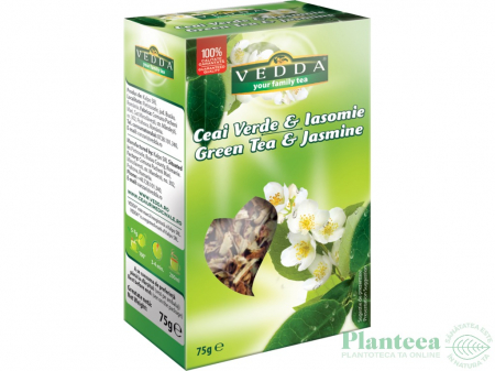 Ceai Vrac - Vedda Ceai Vrac Verde & Iasomie - 75g vrac