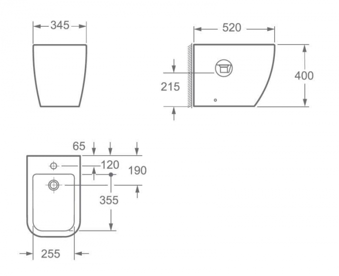 Bideu OHIO stativ - alb [2]