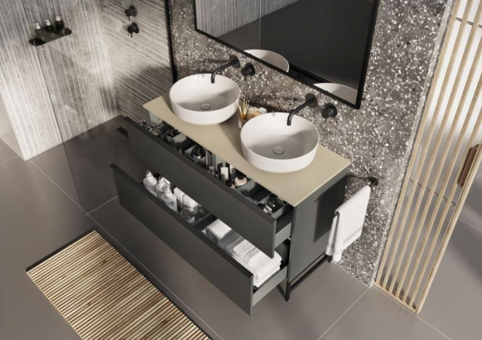 Blat din marmura 60/46/1,5 bej mat - Monterey [2]