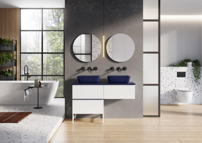 Blat din marmura 60/46/1,5 navy blue mat - MONTEREY [3]