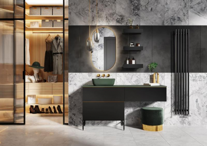 Blat din marmura 60/46/1,5 verde mat - MONTEREY [2]