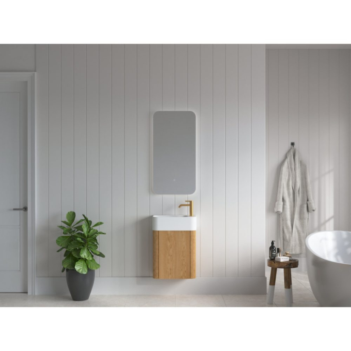 Dulap de baie SORELLA 45 cm - stejar [2]