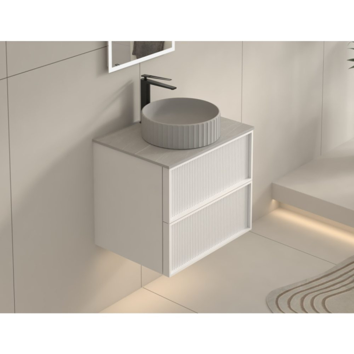 Mobilier SAVONA  suspendat - 60 cm - alb mat [4]